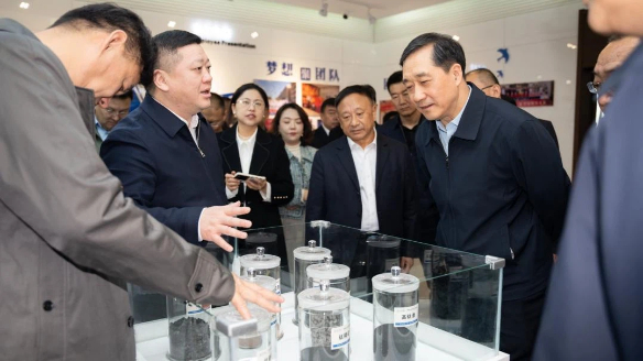 新疆自治区政协副主席刘会军调研新疆湘晟